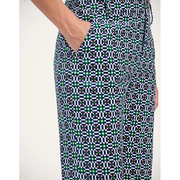 La DoubleJ Hendrix Pants in Byte Micro Green, view 4