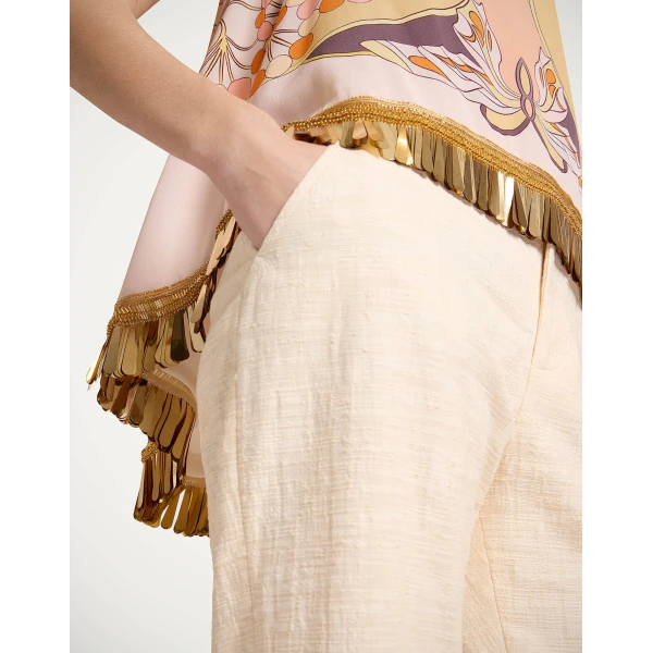 La DoubleJ Hendrix Pants in Cream, view 4