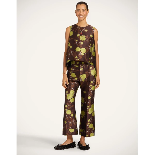 La DoubleJ Hendrix Pants in Devon Brown at Coveti