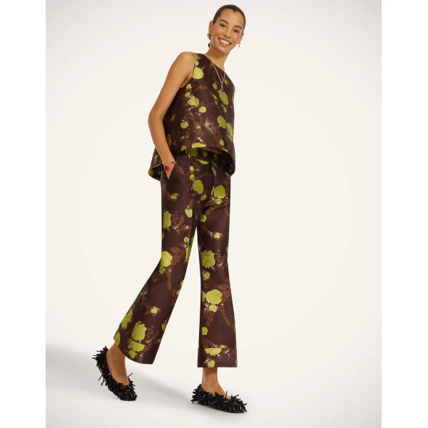 La DoubleJ Hendrix Pants in Devon Brown at Coveti