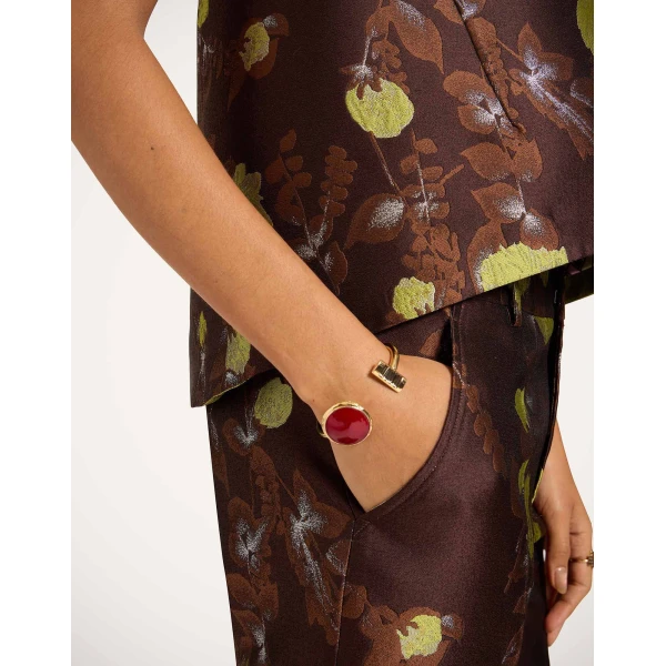 La DoubleJ Hendrix Pants in Devon Brown at Coveti