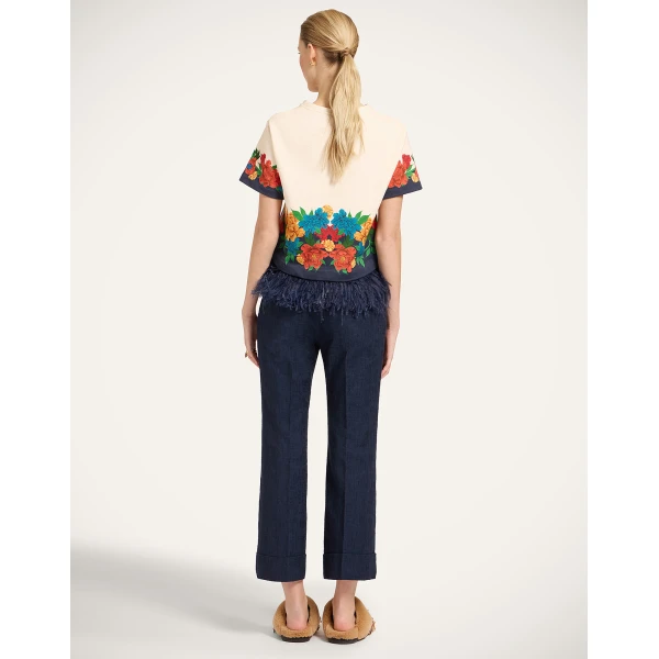 La DoubleJ Hendrix Pants in Midnight Blue, view 3