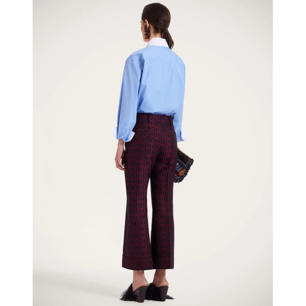 La DoubleJ Hendrix Pants in Pixel Blue, view 3