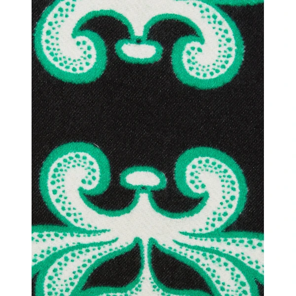 La DoubleJ Herald Scarf 30 in Herald Black, view 4