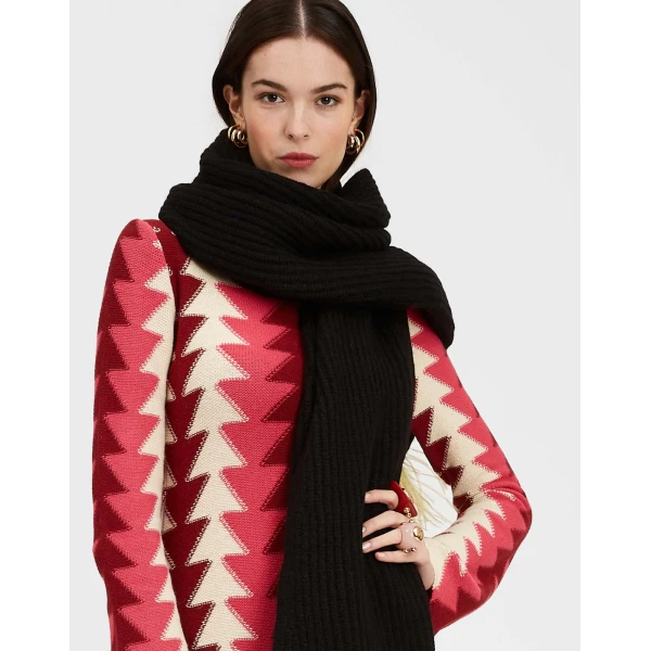La DoubleJ High Kick Scarf in Anthracite at Coveti