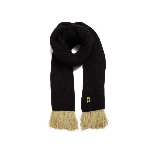 La DoubleJ High Kick Scarf in Anthracite at Coveti