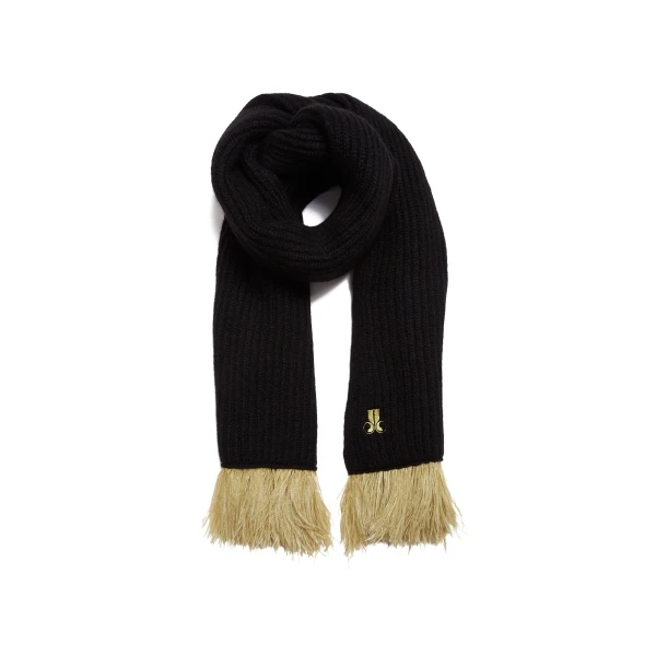 La DoubleJ High Kick Scarf in Anthracite at Coveti