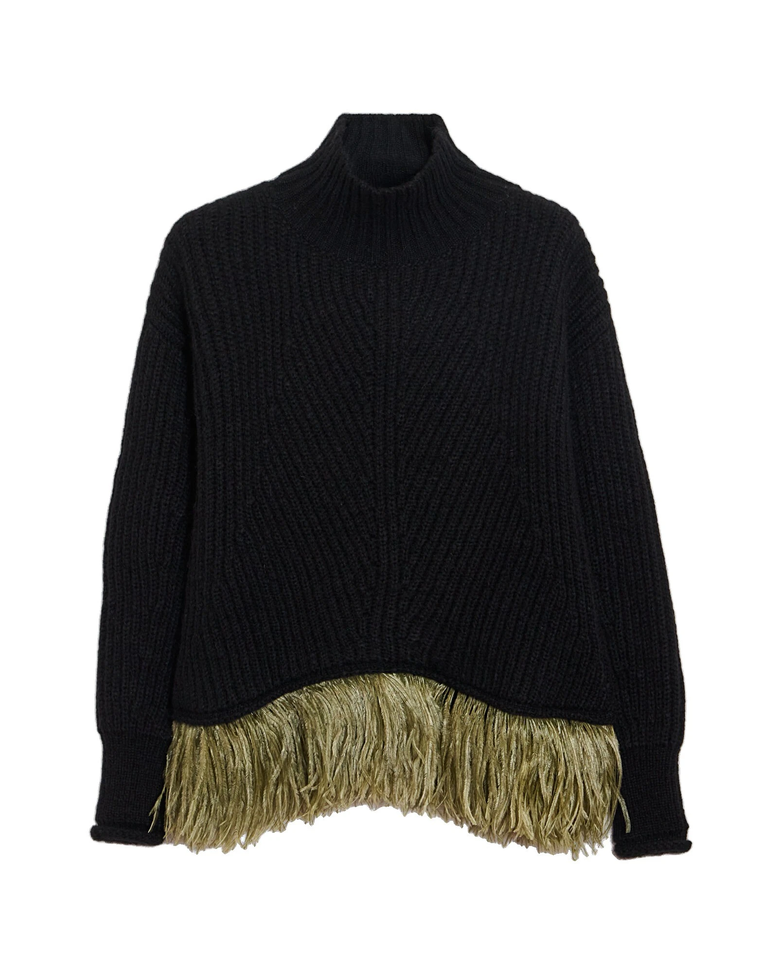 La DoubleJ High Kick Sweater in Black at Coveti La DoubleJ High Kick Sweater in Black at Coveti