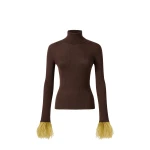 La DoubleJ High Kick Top in Cocoa at Coveti