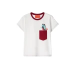La DoubleJ High Vibe Tee in Butterbird White | T-shirts | Coveti