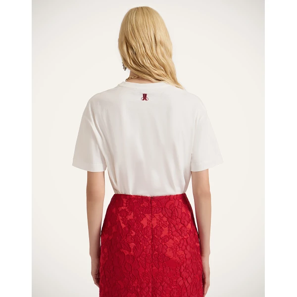 La DoubleJ House T-Shirt in Joy Off White | T-shirts | Coveti