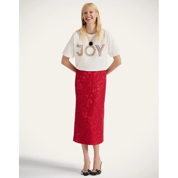 La DoubleJ House T-Shirt in Joy Off White | T-shirts | Coveti
