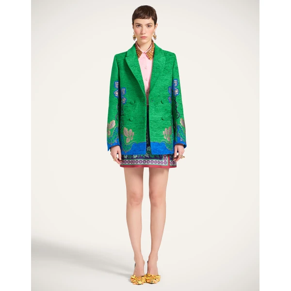 La DoubleJ Jagger Jacket in Cornucopia Green, view 4