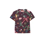 La DoubleJ Jazzercize T-Shirt in Zooflora Burgundy | T-shirts | Coveti