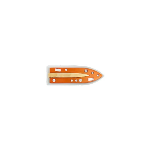 Jazzy Salon Clip in Orange