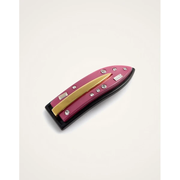 La DoubleJ Jazzy Salon Clip in Purple at Coveti
