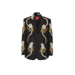 La DoubleJ Jones Jacket in Melograno Black & White