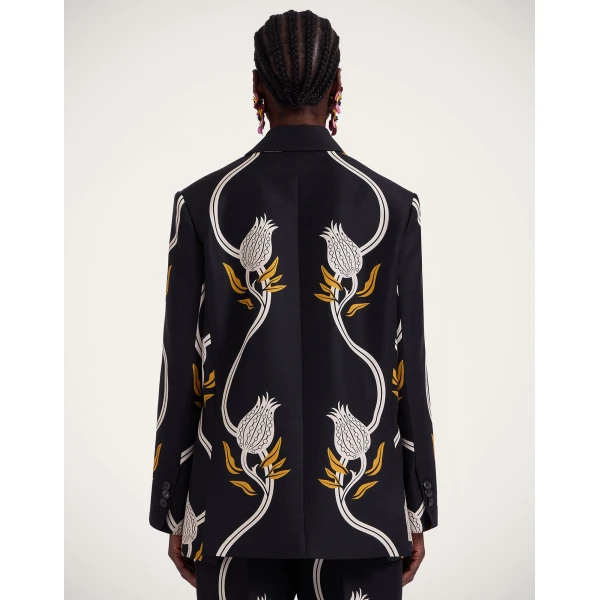 La DoubleJ Jones Jacket in Melograno Black & White, view 3
