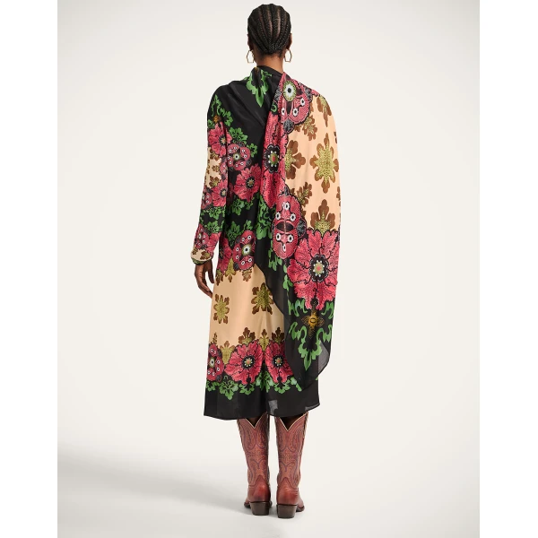 La DoubleJ Karis Dress in Bounty Red, view 3