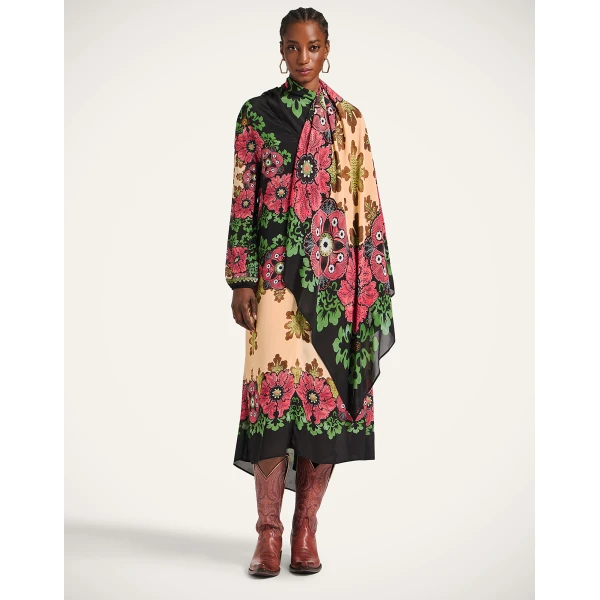 La DoubleJ Karis Dress in Bounty Red, view 4