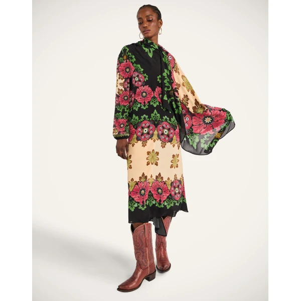 La DoubleJ Karis Dress in Bounty Red, view 5