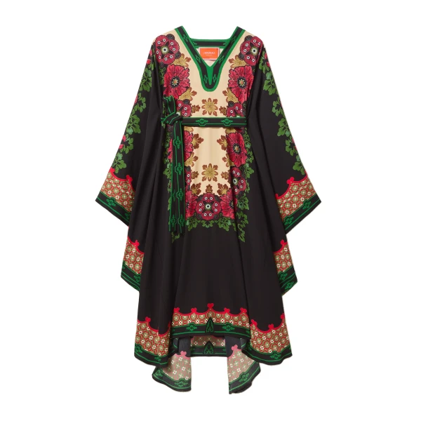 Karis Kaftan in Bounty Red