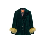 La DoubleJ Keaton Jacket in Blue Petrol