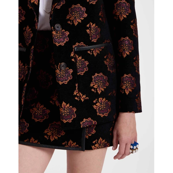 La DoubleJ Kelly Jacket in Rosette Black, view 5