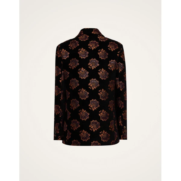 La DoubleJ Kelly Jacket in Rosette Black, view 6