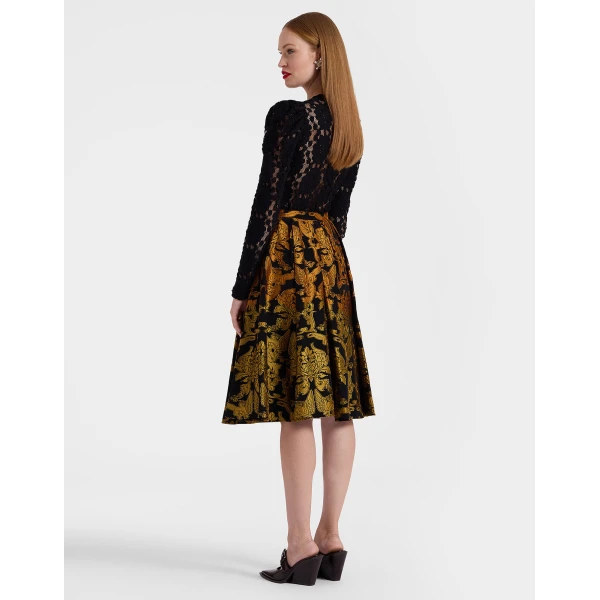 La DoubleJ Kelly Skirt in Cherubs Multicolor, view 3
