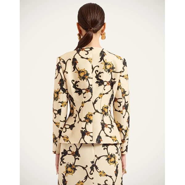 La DoubleJ La Milanese Jacket in Buttercup White | Jackets | Coveti