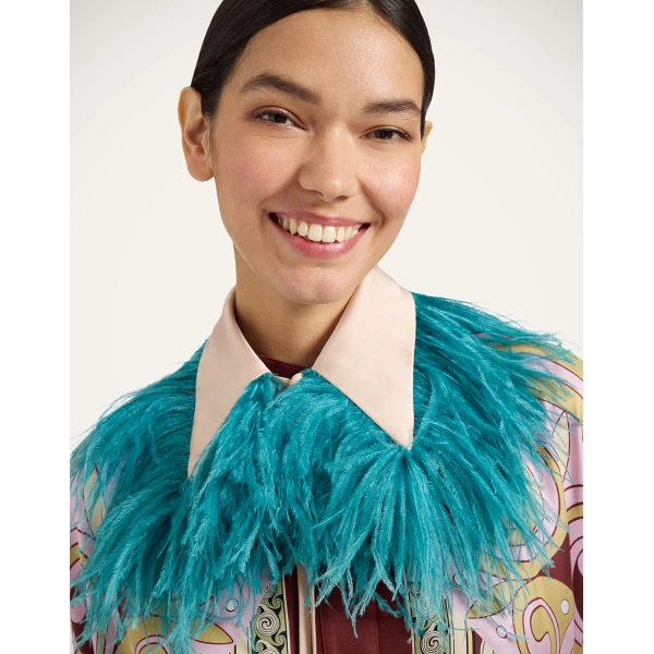 La DoubleJ La Scala Collar in Light Beige | Collar | Coveti