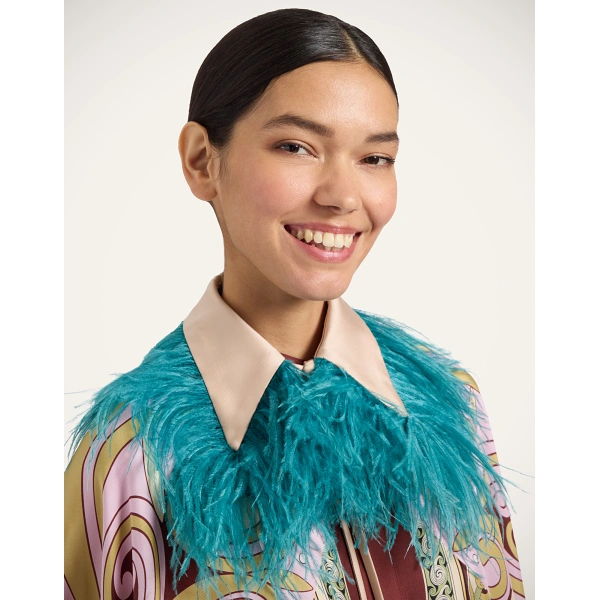 La DoubleJ La Scala Collar in Light Beige | Collar | Coveti