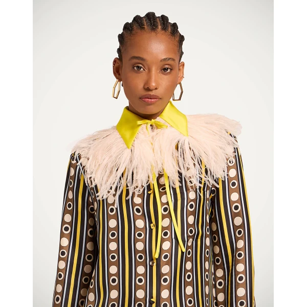 La DoubleJ La Scala Collar in Yellow, view 2