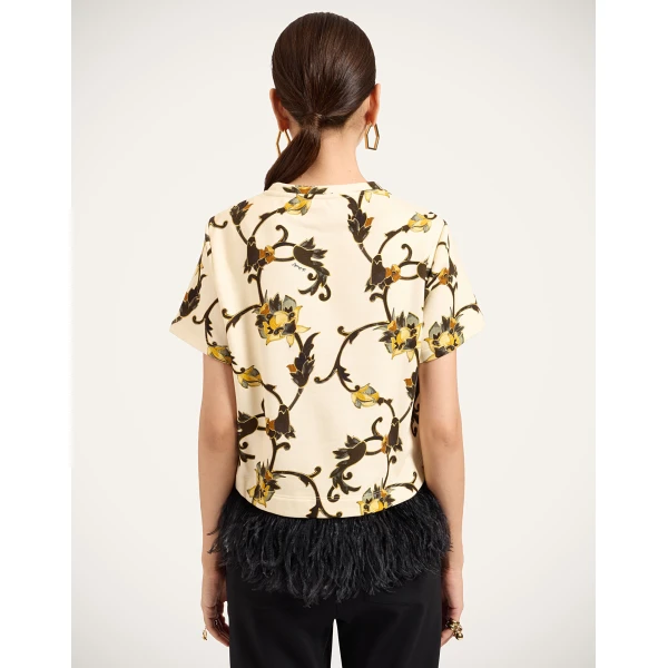 La DoubleJ La Scala Tee in Buttercup White at Coveti