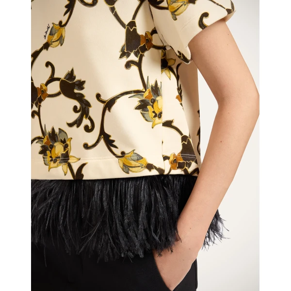 La DoubleJ La Scala Tee in Buttercup White at Coveti