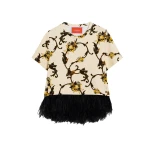 La DoubleJ La Scala Tee in Buttercup White at Coveti