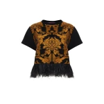 La DoubleJ La Scala Tee in Cherubs Black | T-shirts | Coveti