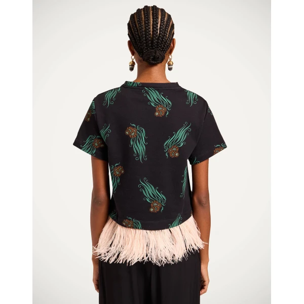 La DoubleJ La Scala Tee in Lemuria Black | T-shirts | Coveti