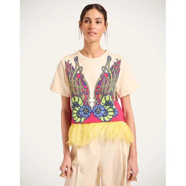 La DoubleJ La Scala Tee in Lemuria Pink | T-shirts | Coveti