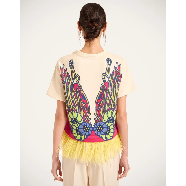 La DoubleJ La Scala Tee in Lemuria Pink | T-shirts | Coveti