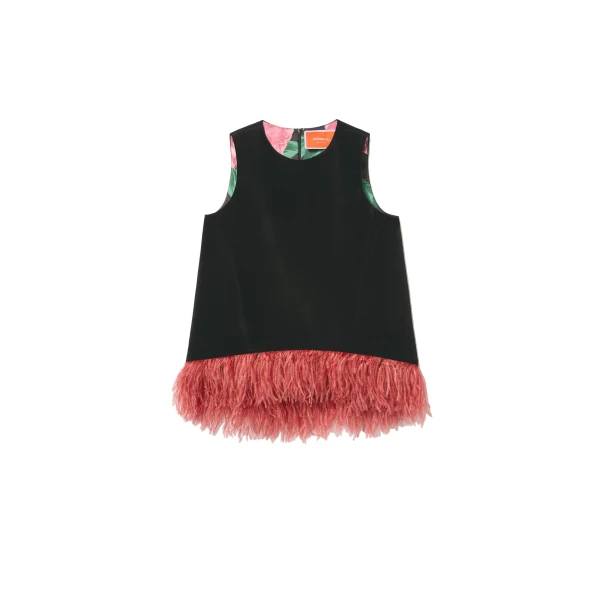 La DoubleJ La Scala Top in Black | Tops | Coveti