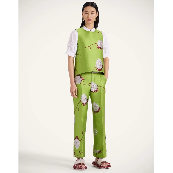 La DoubleJ La Scala Top in Derby Lime at Coveti