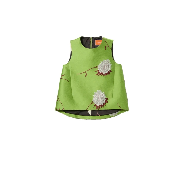 La DoubleJ La Scala Top in Derby Lime at Coveti