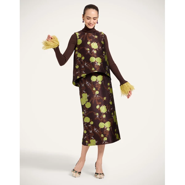 La DoubleJ La Scala Top in Devon Brown at Coveti