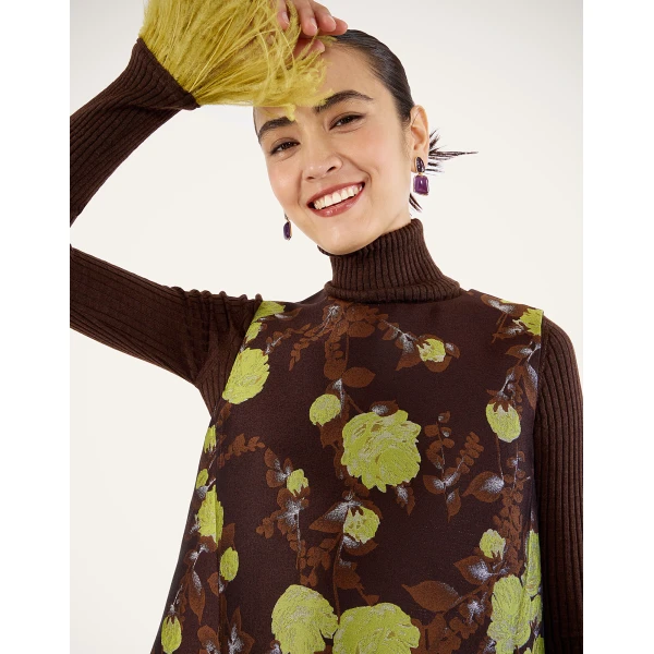 La DoubleJ La Scala Top in Devon Brown at Coveti