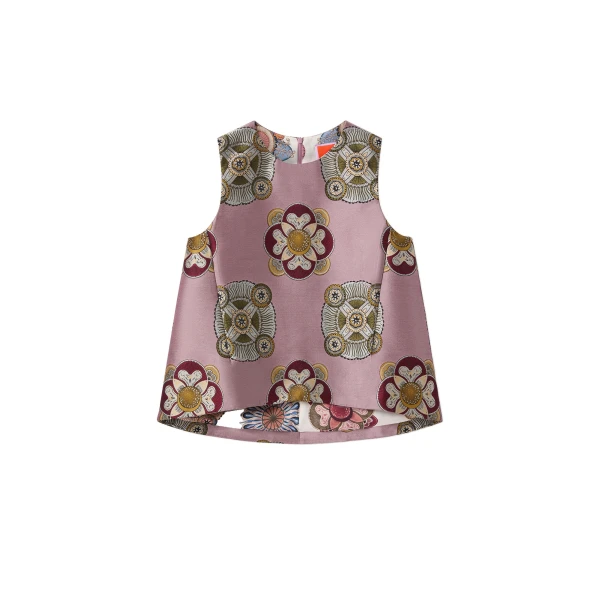 La DoubleJ La Scala Top in Nucleus Dusty Pink