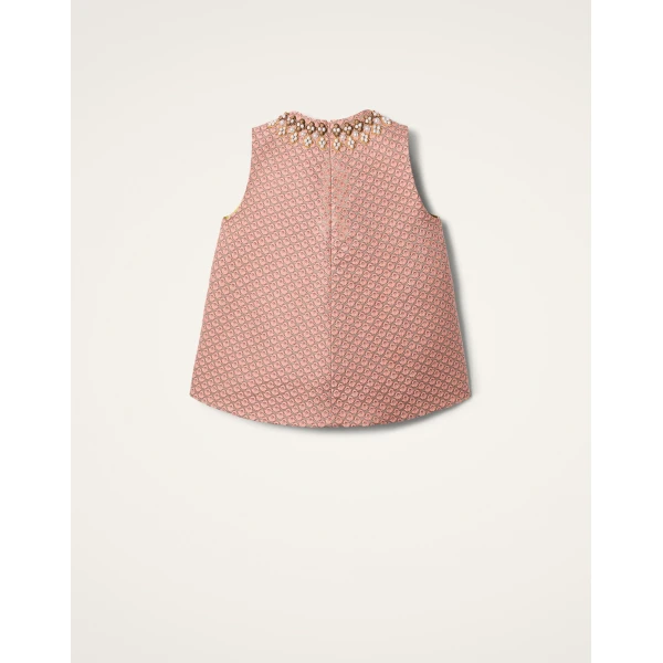 La DoubleJ La Scala Top in Tulip Pale Pink, view 6