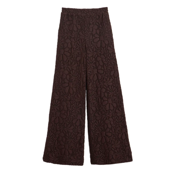 Lacey Palazzo Pants in Chocolate