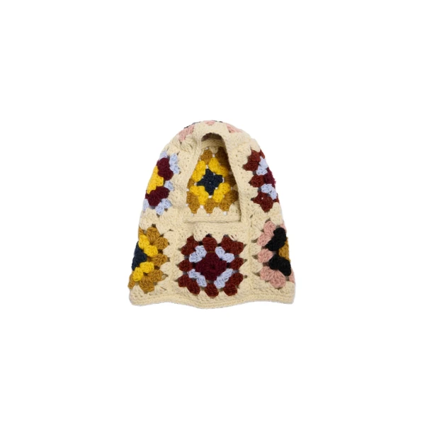 La DoubleJ Lacey Snood in Flower Tile Ivory at Coveti